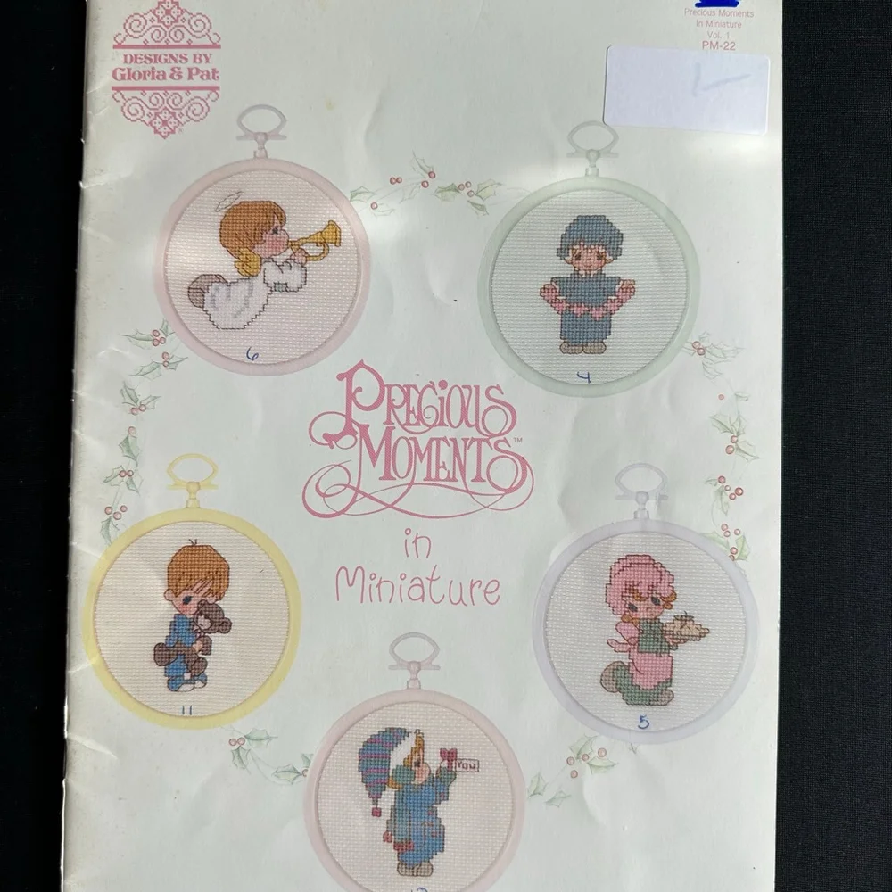 Precious Moments Baby Collection Cross Stitch Pattern Book set (2)